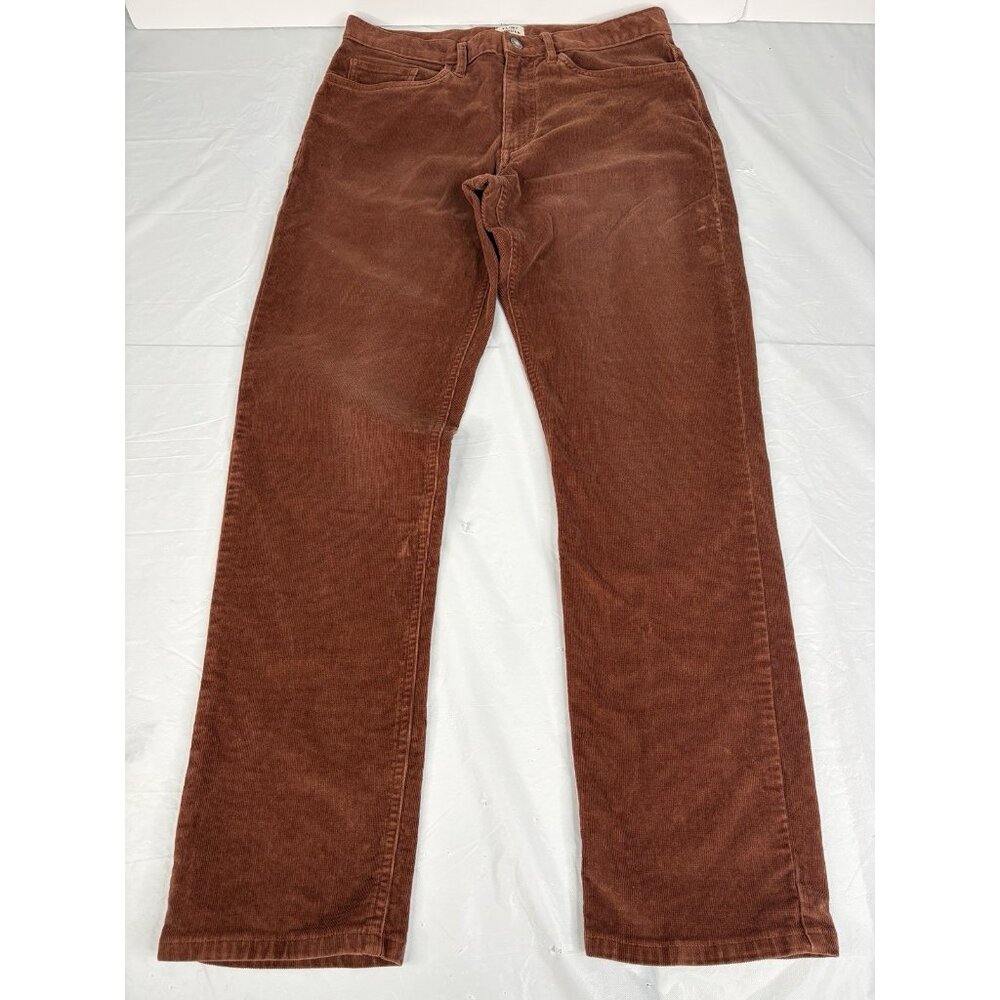 Flint and Tinder 365 Pant Corduroy Men’s 31x30 Rust Brown Stretch 5-Pocket